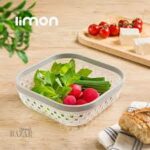 سبد نان و سبزی لیمون