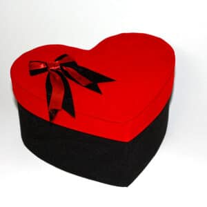 جعبه قلبی قرمز ارزان