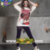 ست بلوز شلوار دخترانه پنبه دورس