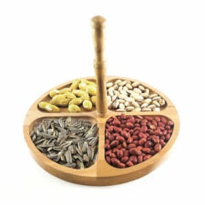 اردو خوری چوبی دایره ای
