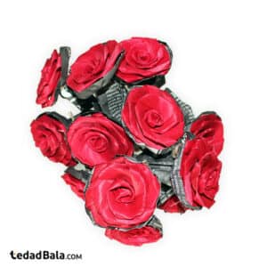 گل رز فانتزی قرمز دست ساز