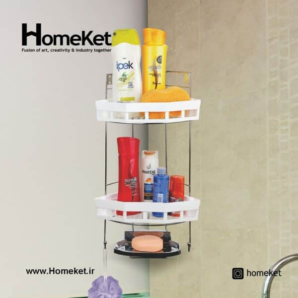 شلف گوشه حمام مارتیا 2طبقه