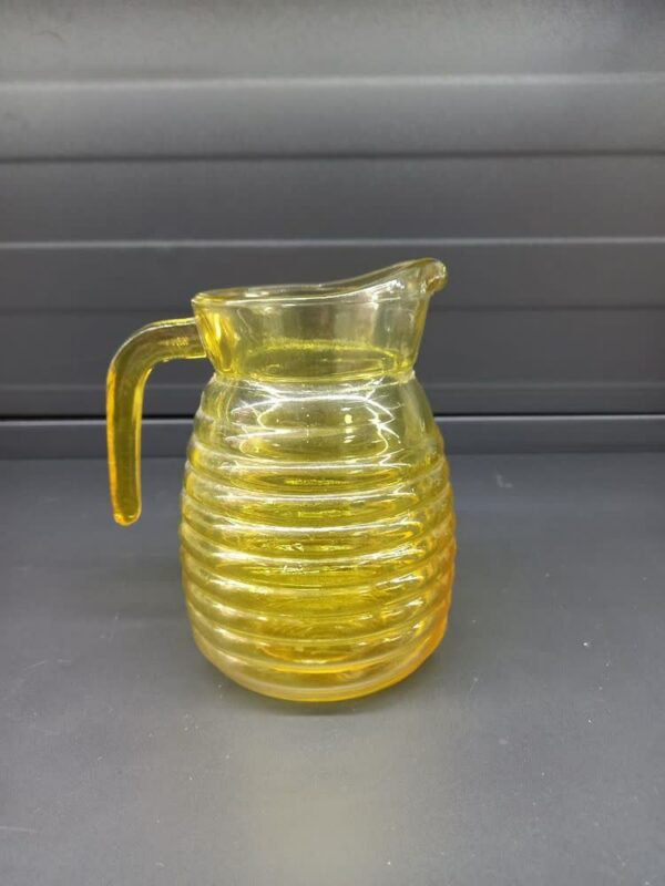 پارچ مینی اتلانتا عسلی بلور کاوه