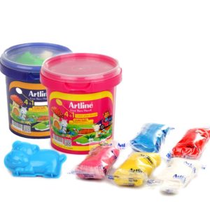 خمیر بازی لیوانی ۱+۴ آرت لاین