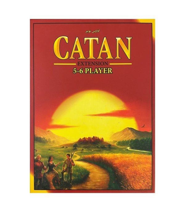 توسعه 5 و 6 نفره مهاجران کاتان گیم باکسز catan 5 6 player extension 600x686