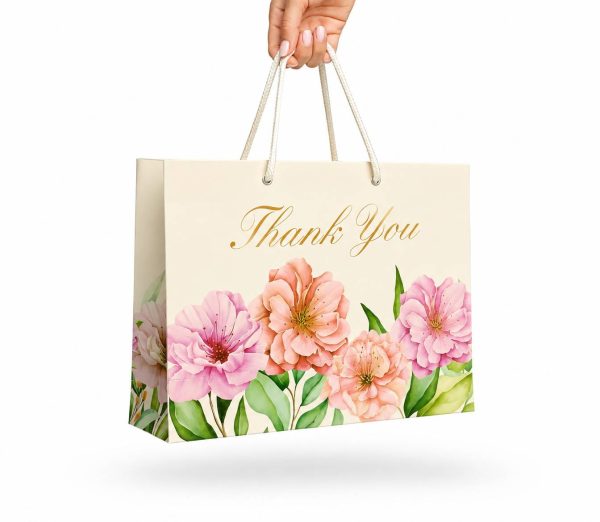 ساکدستی هدیه جدید پیراهنی کاغذی