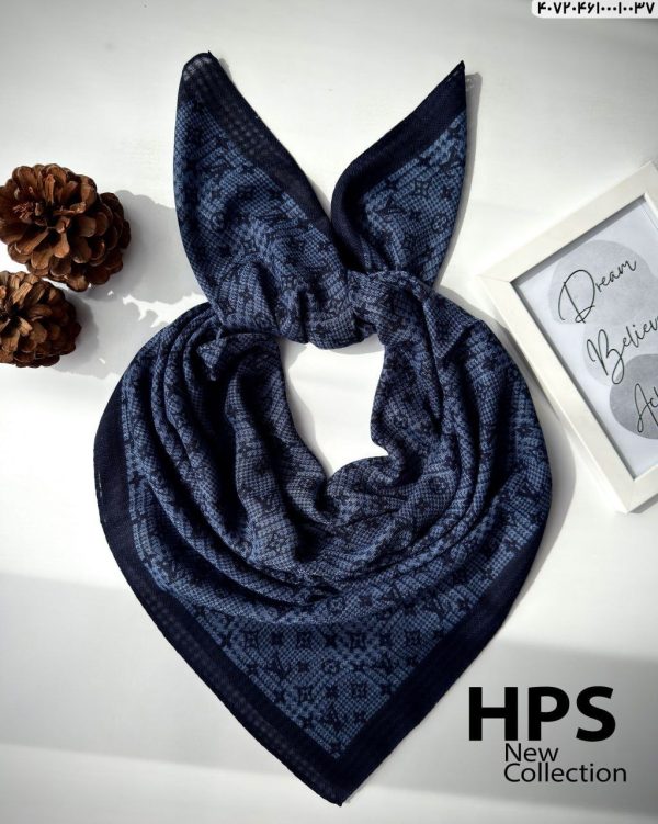 روسری سی اسکارف HPS نخی قواره 100×100 پک 12تایی