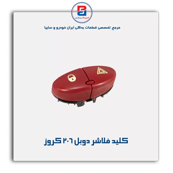 كلید فلاشر و قفل مرکزی دوبل پژو 206